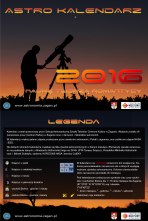 Gwiezdne Wrota - Sekcja Astronomiczna, astrokalendarz, kalendarz, 2016, astrofoto, NASA, ESO, astronomia, Żagań, sekcja