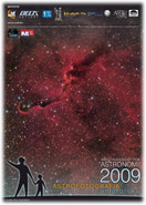 Okładka Kalendarza Astrofotografia Amatorska na 2009 rok