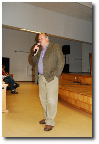 Profesor Gil - autor Kepleriady i główny Jubilat Kepleriada 2009 Zielona Góra