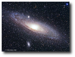 Najpiękniejsza galaktyka na niebie M31