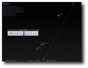 niebo w październiku rano