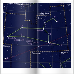 globe, at, night, badanie, nieba