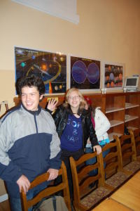 Uśmiech nigdy nie znika na naszych twarzach - kliknij by powiększyć Gwiezdne Wrota - Sekcja Astronomiczna