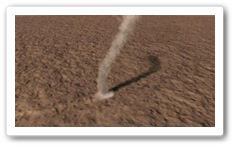 trąba, powietrzna na marsie