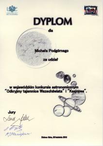 Odkryjmy Tajemnice Wszechświata - prowadzący pokaz